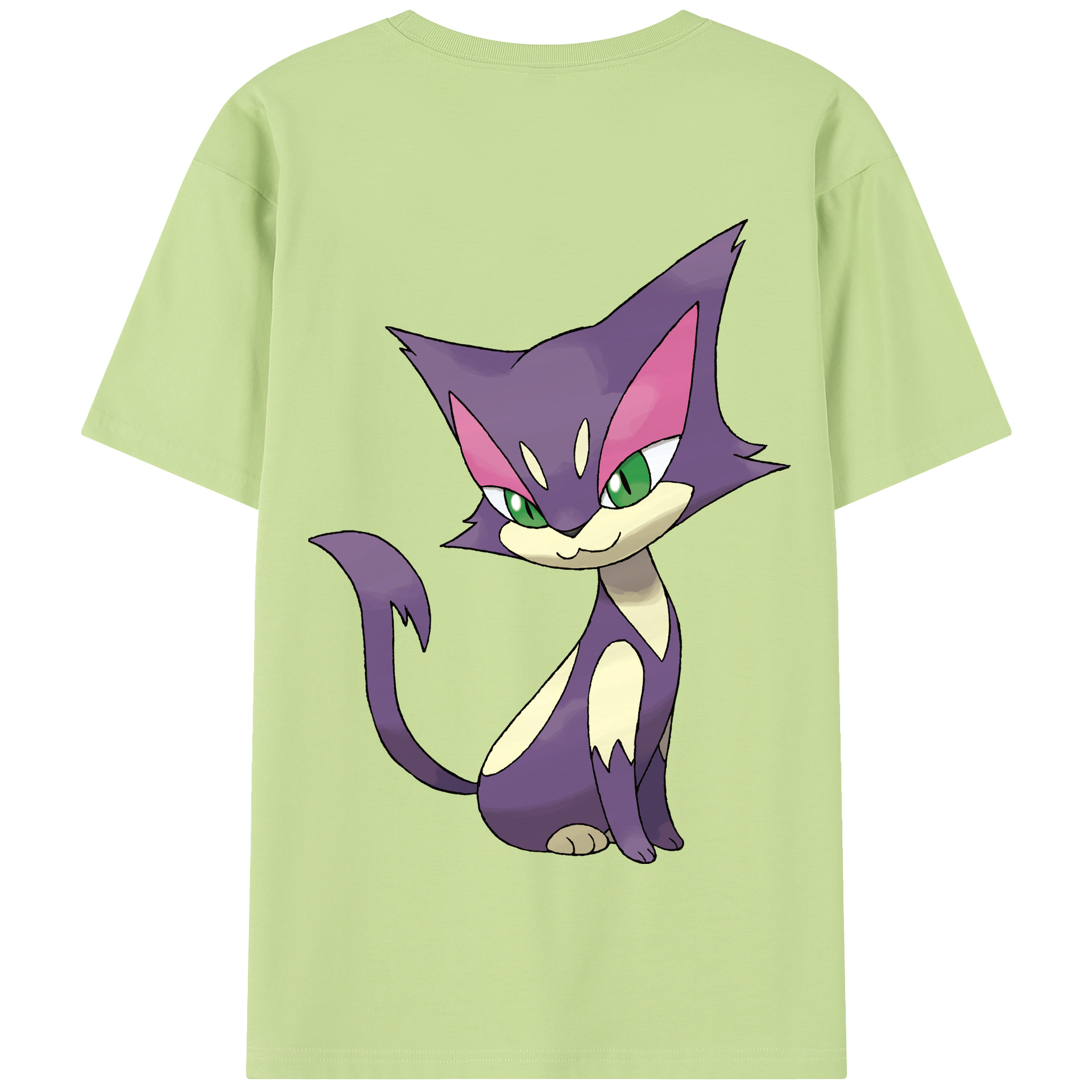 （画像用） ポケットモンスター Pokémon 綿100％半袖Tシャツ（背面プリント）